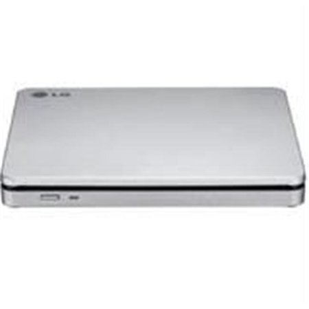 LG ELECTRONICS LG Electronics GP70NS50 8X USB 2.0 Ultra Slim Portable DVD RW External Drive with M-DISC; Retail - Silver GP70NS50